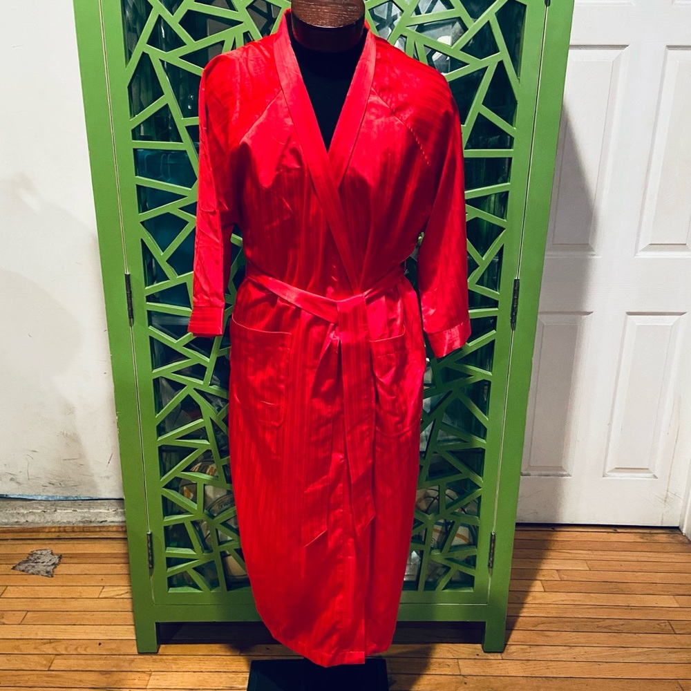 Christian Dior Rayon/Cotton/Poly Blend One Size Robe